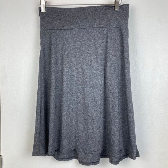 Duckworth Merino Wool Blend Grey Charcoal  Vapor Skirt Lightweight Athleisure S - Picture 1 of 7